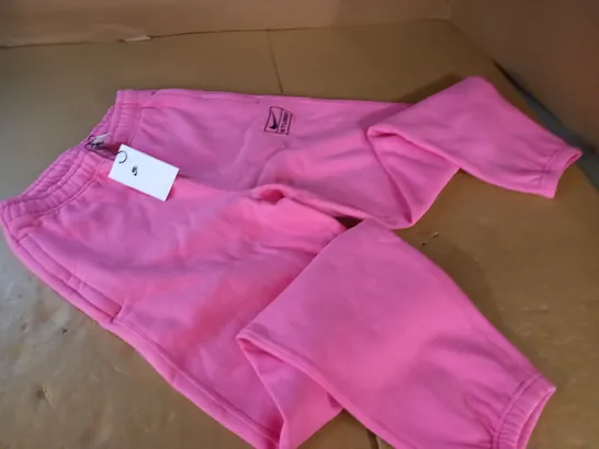 NIKE STUSSY ADULT UNISEX PINK SWEAT PANTS - XS