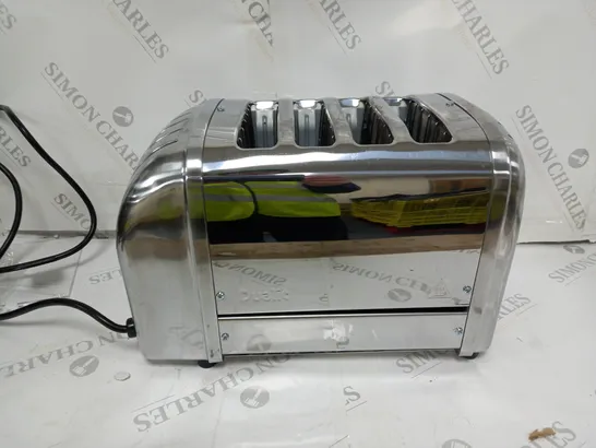 BOXED DUALIT 4 SLOT VARIO CLASSIC TOASTER WITH TWO SANDWICH CAGES