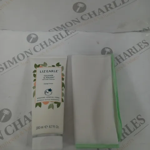 LIZ EARLE CLEANSE & POLISH HOT CLOTH CLEANSE ORANGE FLOWER 