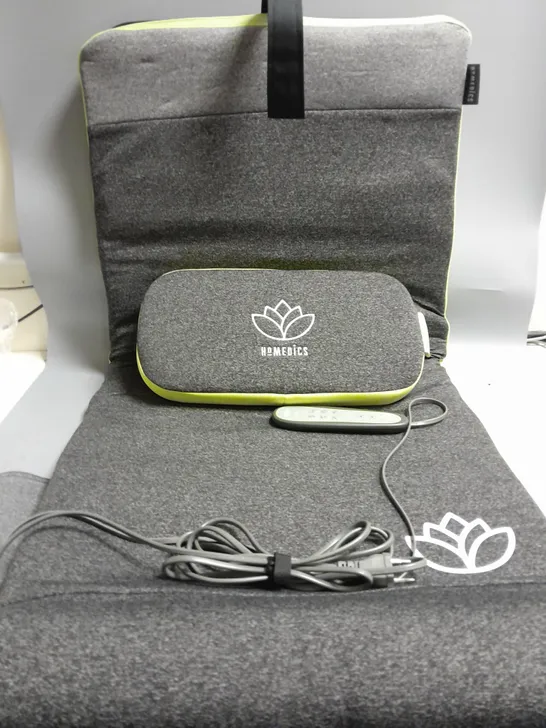 UNBOXED HOMEDICS SHIATSU STRETCHING MAT BACK MASSAGER