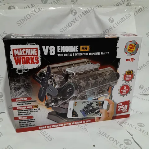 MACHINE WORKS BUILD YOUR OWN V8 ENGINE TOY