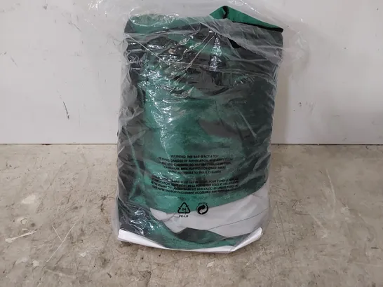 BAGGED 100% BLACKOUT THERMAL EXTRA LONG GREEN CURTAINS 140 X 350CM (1 ITEM)