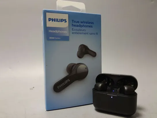 BOXED PHILIPS 3000 SERIES HEADPHONES IN BLACK