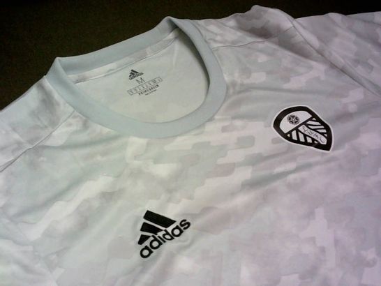 ADIDAS LUFC SHIRT IN SILVER CAMO - UK M