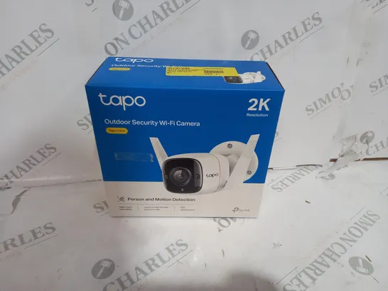 TAPO OUTDOOR SECURITY WI-FI CAMERA