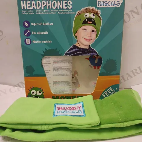 SNUGGLY RASCALS: ULTRA COMFORTABLE KIDS HEADPHONES