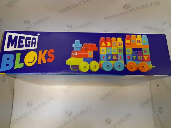 BRAND NEW MEGA BLOCKS ABC LEARNING TRAIN