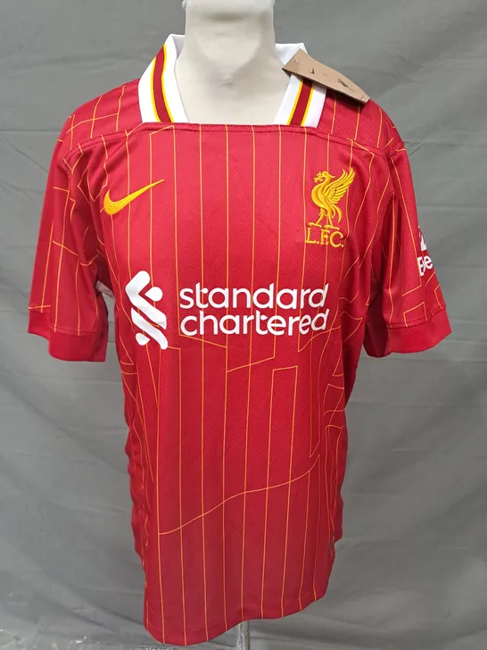 NIKE DRI-FIT LIVERPOOL FOOTBALL CLUB VIRGIL JERSEY SIZE SMALL