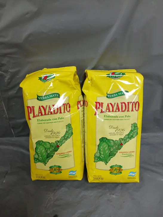 X2 1000G PLAYADITO YERBA MATE 