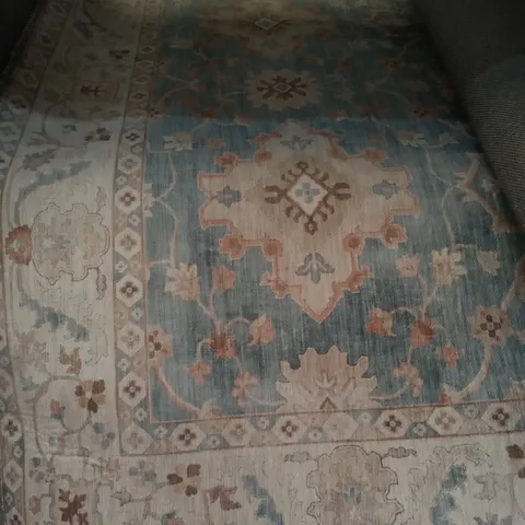 AMADI TUFTED LIGHT BLUE RUG 120X180CM