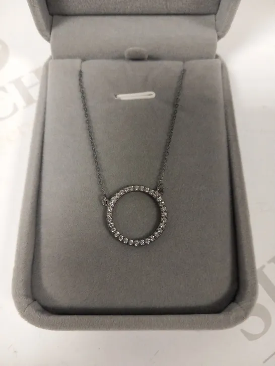 BOXED SAY IT WITH DIAMONDS CIRCLE OF LIFE NECKLACE