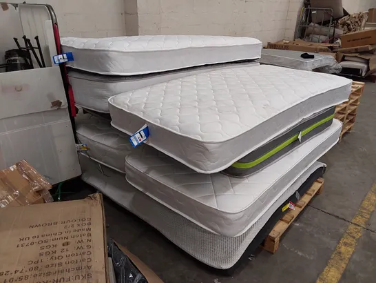 PALLET OF MATTRESS OF ASSORTED SIZES AND BRANDS 