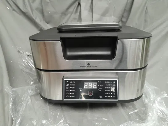 BOXED COOK'S ESSENTIALS GRILL & AIRFRYER 5.5L