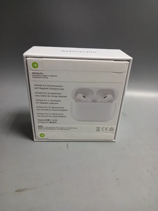 BOXED APPLE AIR PODS PRO 2ND GENERATION WITH MAGSAFE CHARGING CASE