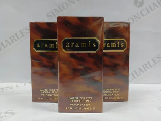 BOX OF APPROX 12 X 60ML ARAMIS EAU DE TOILETTE 