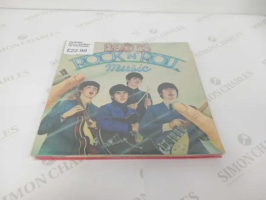 5 THE BEATLES VINYL LPs TO INCLUDE. RUBBER SOUL, SGT PEPPER ETC.