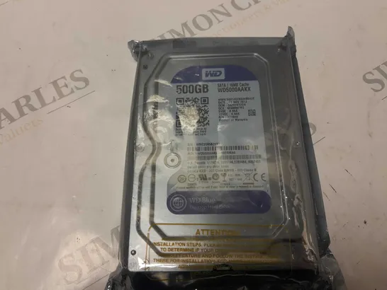 SEALED WESTERN DIGITAL WD5000AAKX 00ERMA0 500GB 3 5 SATA HARD DISK DRIVE