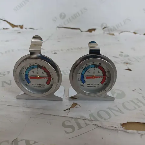 SET OF 2 FREEZER THERMOMETER 