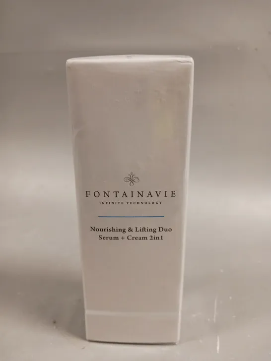 SEALED FONTAINAVIE NOURISHING & LIFTING DUO SERUM + CREAM