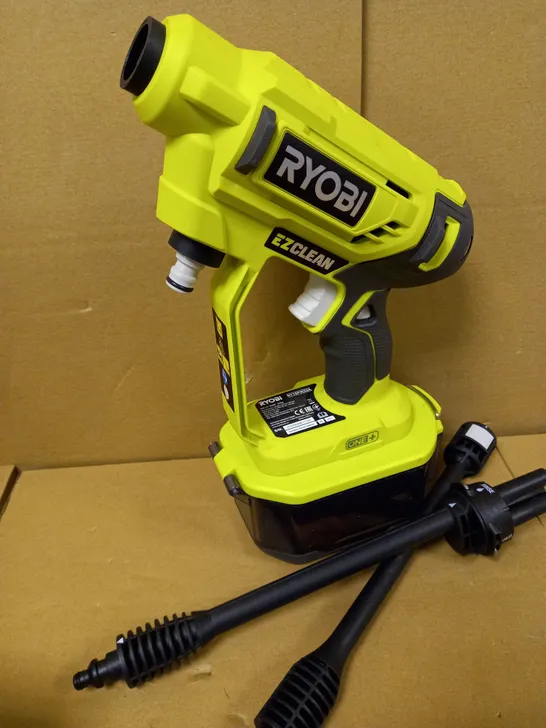 RYOBI 18V ONE+ CORDLESS 18V POWER WASHER 