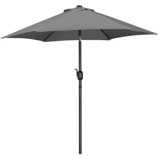 BOXED IRWIN TRADITIONAL PARASOL IN GREY (1 BOX)