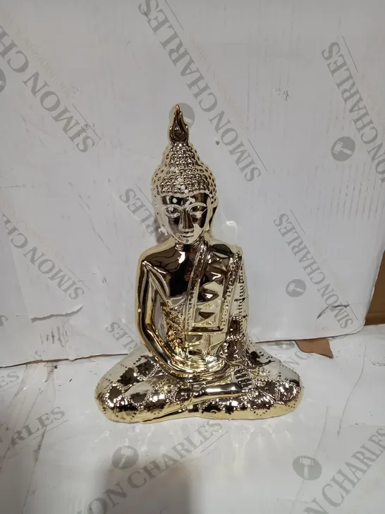 KELLY HOPPEN GOLDEN BUDDHA STATUE 