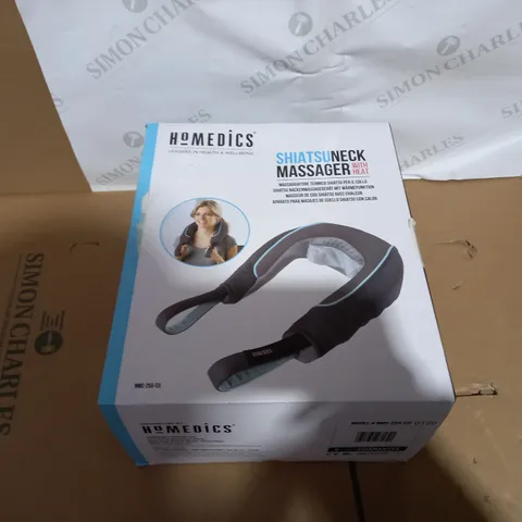 BOXED HOMEDICS SHIATSU NECK MASSAGER WITH HEAT NMS-255-EU