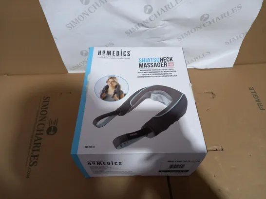 BOXED HOMEDICS SHIATSU NECK MASSAGER WITH HEAT NMS-255-EU