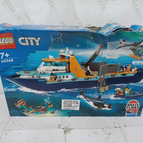 BOXED LEGO CITY ARCTIC EXPLORER SHIP 60368