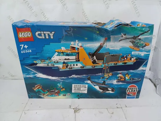 BOXED LEGO CITY ARCTIC EXPLORER SHIP 60368