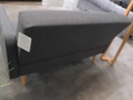 BRAND NEW RAMONA CHARCOAL BUTTON BACK TWO SEATER SOFA