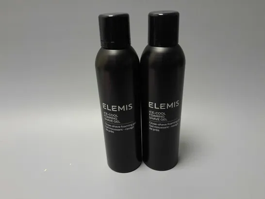 5 HEALTH AND BEAUTY PRODUCTS TO INCLUDE 2 ELEMIS ICE-COOL FOAMING SHAVE GEL, 3 SBC SKIN SHAMMY FACIAL CLEANSING CLOTH