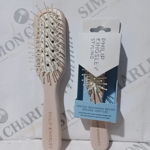 PHILIP KINGSLEY GROOMING & HANDBAG HAIR BRUSH DUO