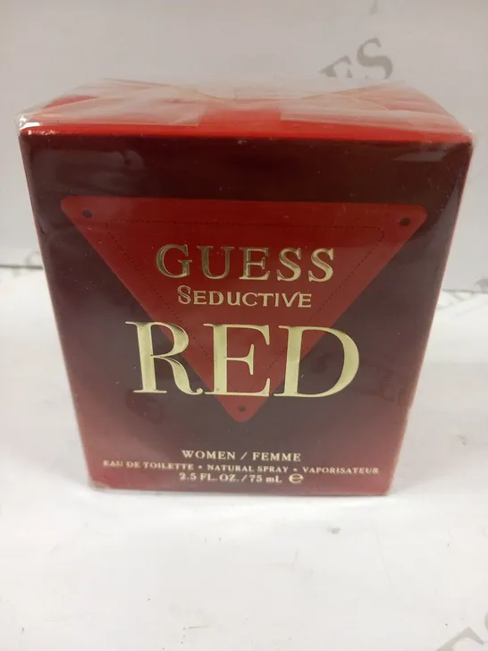 BOXED AND SEALED GUESS SEDUCTIVE RED WOMEN EAU DE TOILETTE 75ML