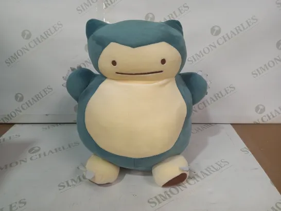 POKÉMON REVERSIBLE SOFT PLUSH TOY - DITTO/SNORLAX