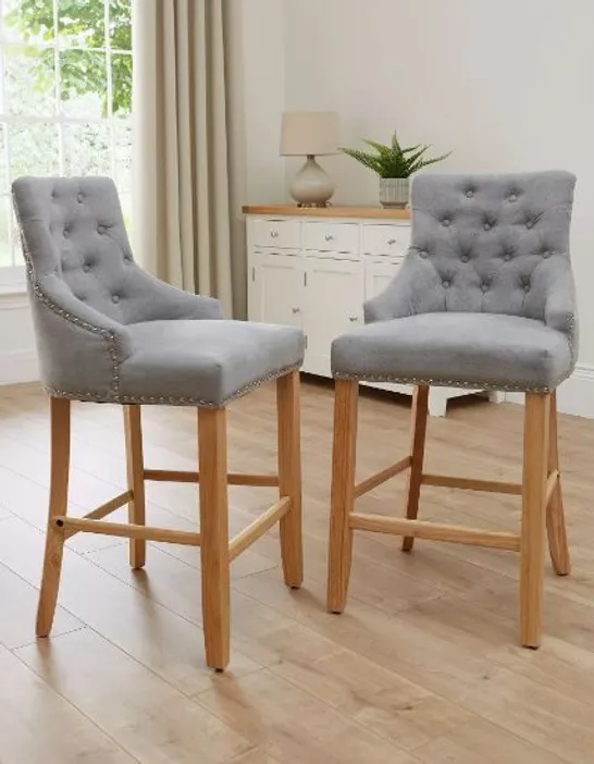 WARWICK BAR STOOL PAIR RRP £249