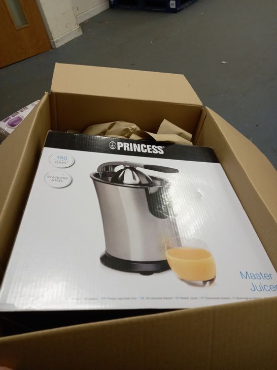 PRINCESS 160 WATT STAINLESS STEEL MASTER JUICER