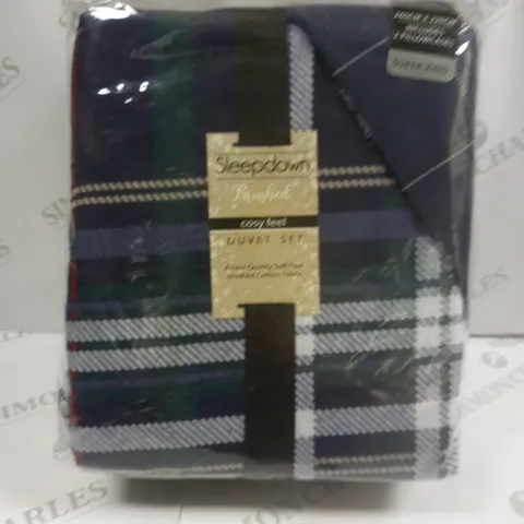 SLEEPDOWN COSY FEEL DUVET SET IN SUPER KING