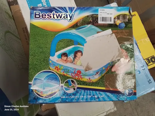 BOXED BESTWAY CANOPY PLAY POOL RRP £33