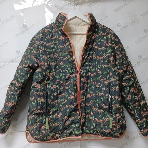 WHITE STUFF HARVEY REVERSIBLE JACKET GREEN SIZE 14