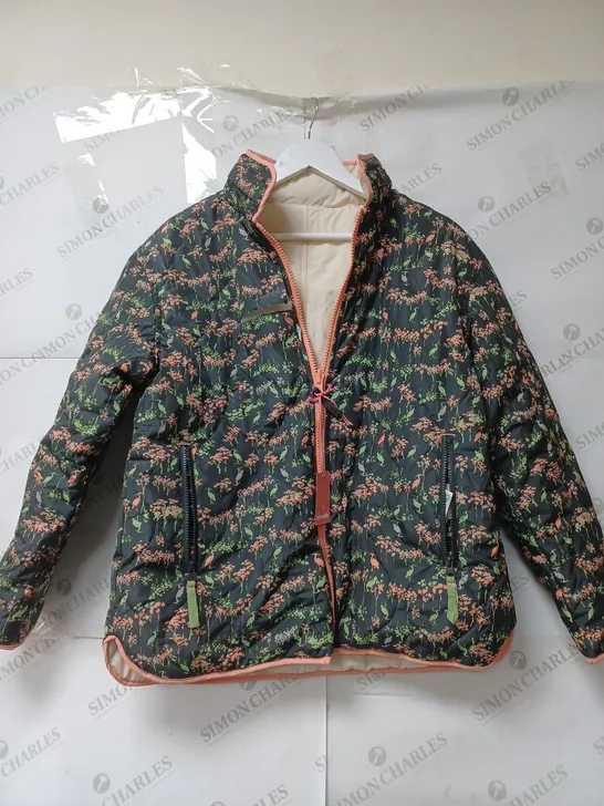 WHITE STUFF HARVEY REVERSIBLE JACKET GREEN SIZE 14