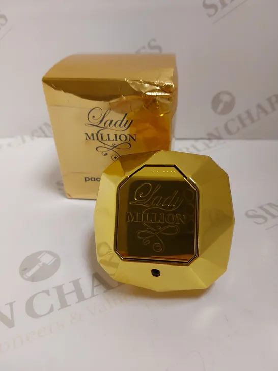 BOXED PACO RABANNE LADY MILLION EAU DE PARFUM 80ML