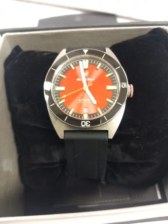 BOXED RAOUL U BRAUN GENTS DIVERS AUTOMATIC WATCH