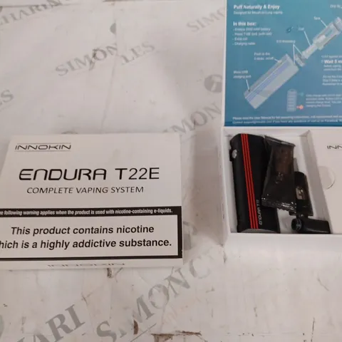 INNOKI ENDURA T22E COMPLETE VAPING SYSTEM