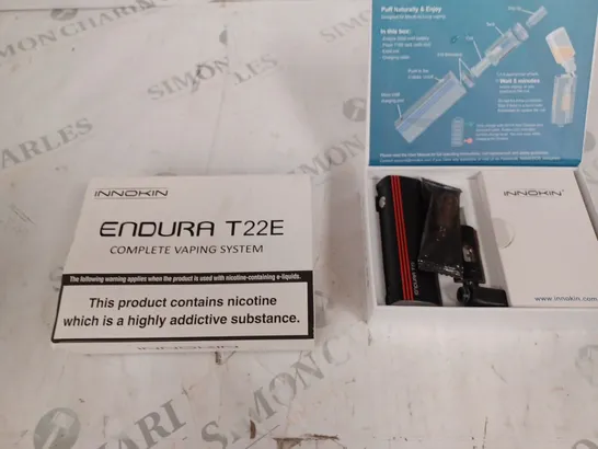 INNOKI ENDURA T22E COMPLETE VAPING SYSTEM