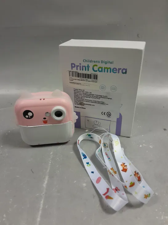 BOXED A3 CHILDRENS DIGITAL PRINT CAMERA 