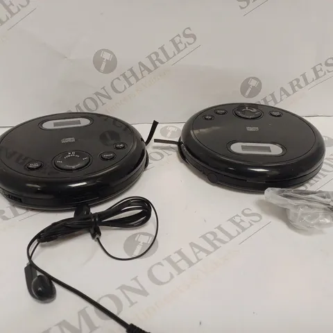 2 X BOXED ESSENTIALS PERSONAL CD PLAYERS 