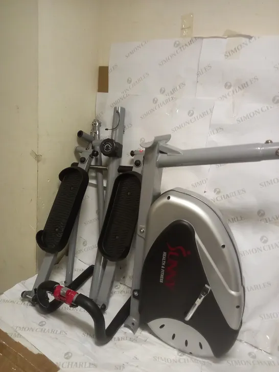 SUNNY HEALTH & FITNESS MAGNETIC ELLIPTICAL BIKE - SF-E905 - COLLECTION ONLY 