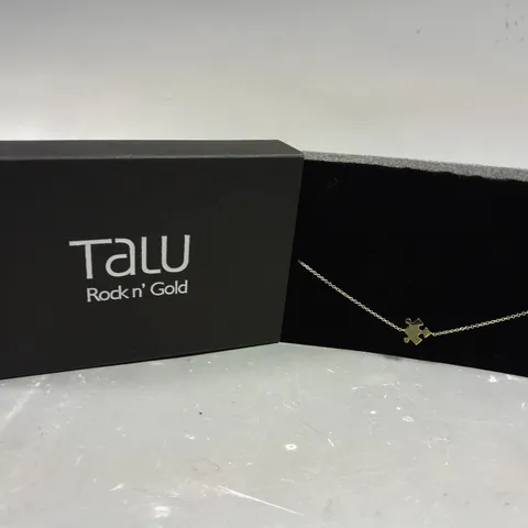 TALU ROCK N' GOLD PUZZLE PENDANT BRACELET 