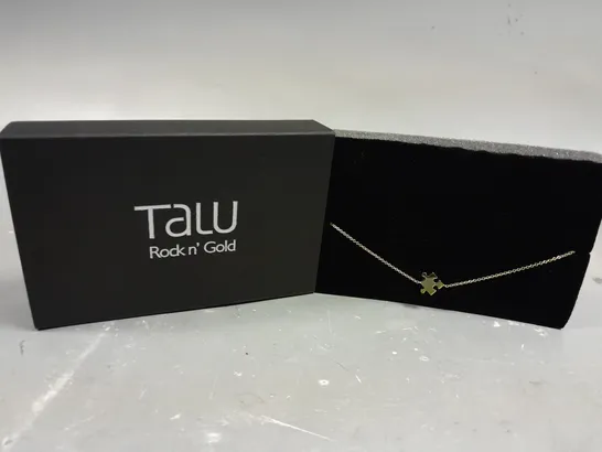 TALU ROCK N' GOLD PUZZLE PENDANT BRACELET 